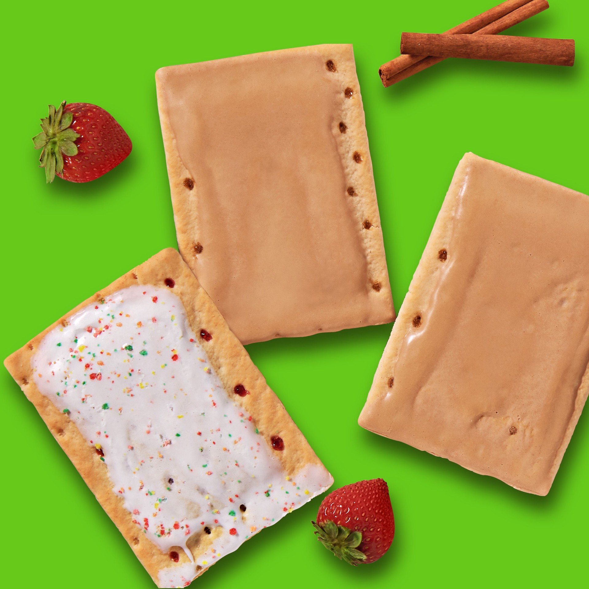 slide 3 of 5, Pop-Tarts Variety Pack Toaster Pastries, 86.2 oz