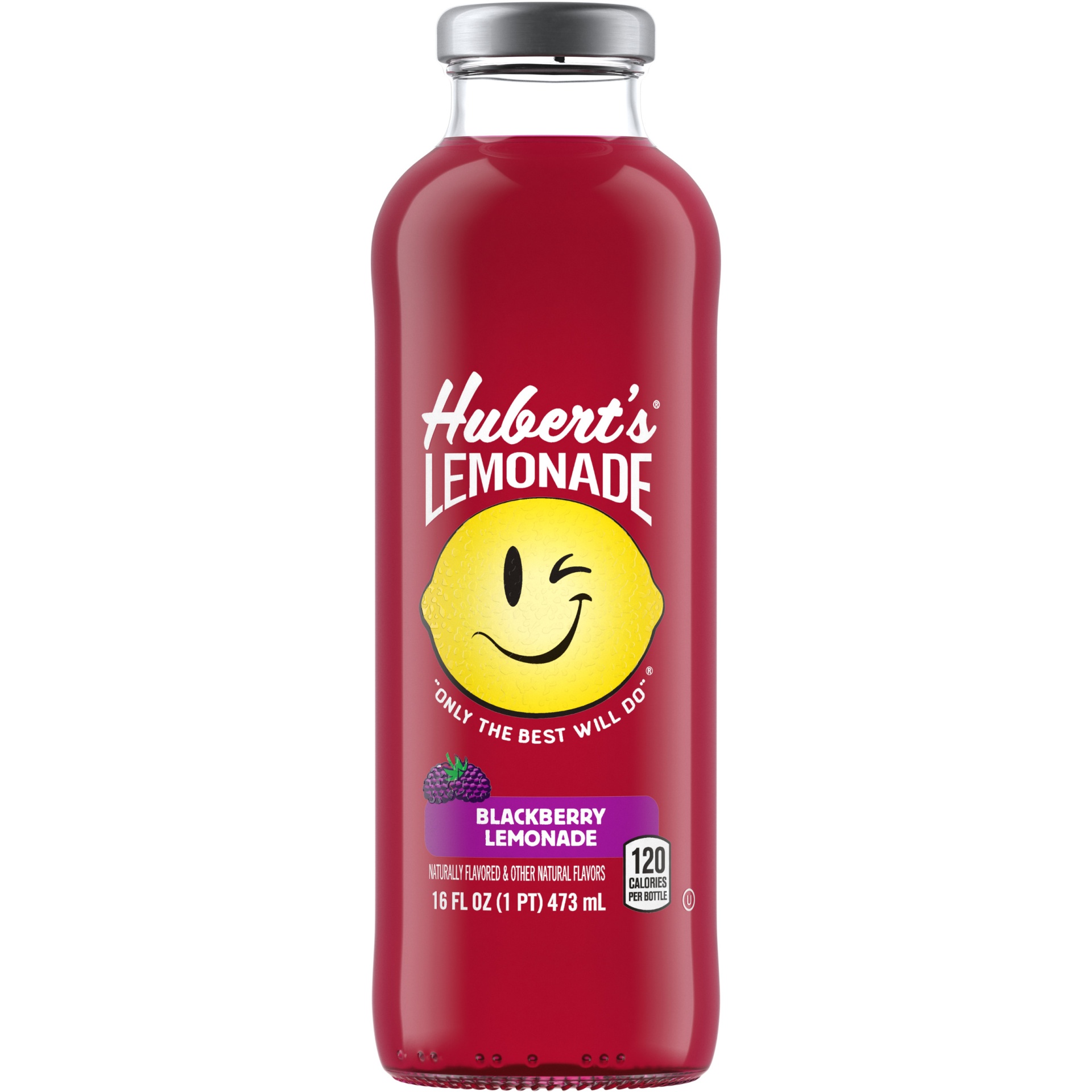 slide 2 of 5, Hubert's Blackberry Lemonade, 16 fl oz