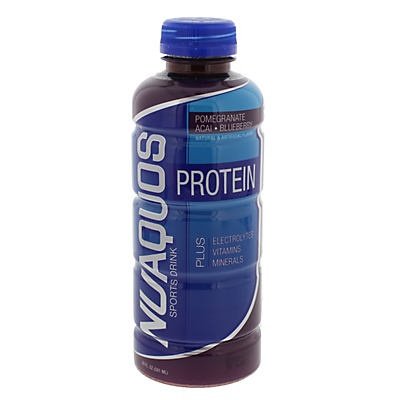 slide 1 of 1, NuAquos Pomegranate Blueberry Acai Drink, 20 oz