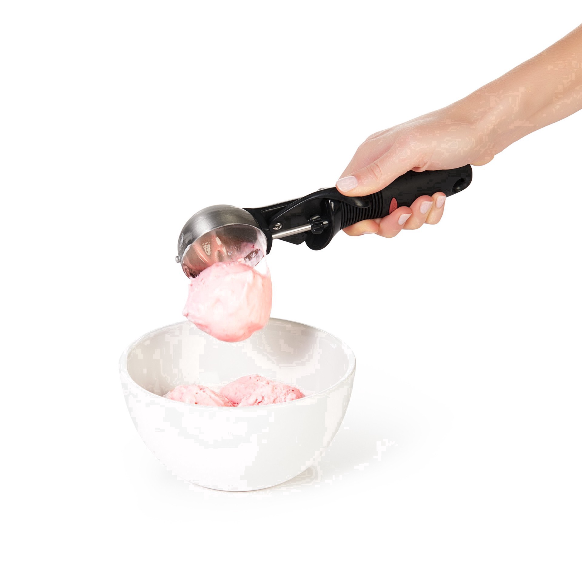 slide 11 of 32, OXO Trigger Ice Cream Scoop, 1 ct