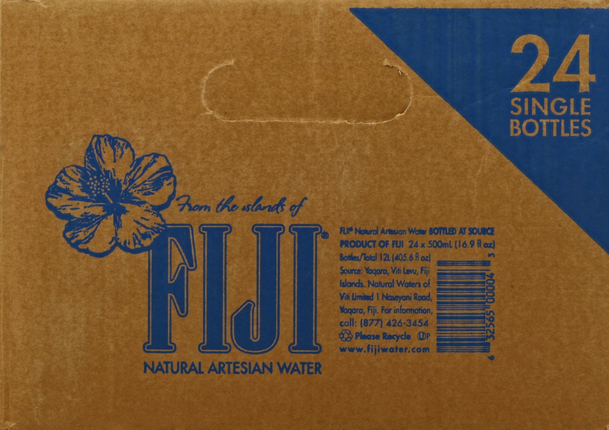 slide 8 of 8, Fiji Bottled Water - 24 ct; 500 ml, 24 ct; 500 ml