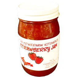 The Keweenaw Kitchens Strawberry Jam, 20 oz