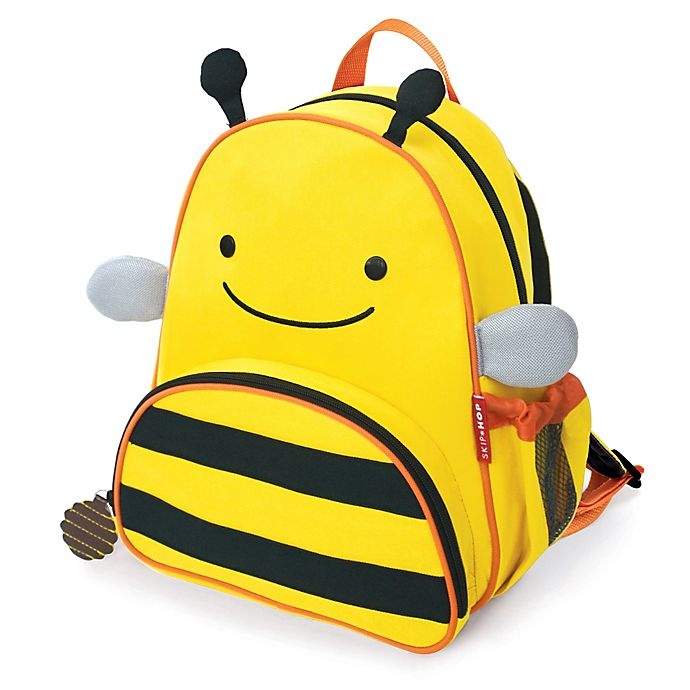 slide 2 of 5, Skip Hop SKIP*HOP Zoo Pack Little Kid Backpack - Bee, 1 ct