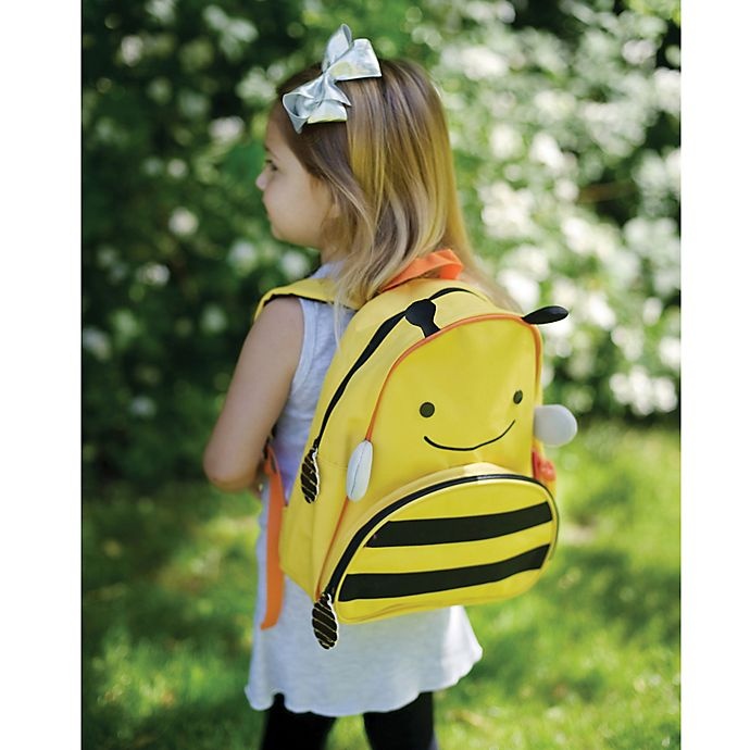 slide 4 of 5, Skip Hop SKIP*HOP Zoo Pack Little Kid Backpack - Bee, 1 ct