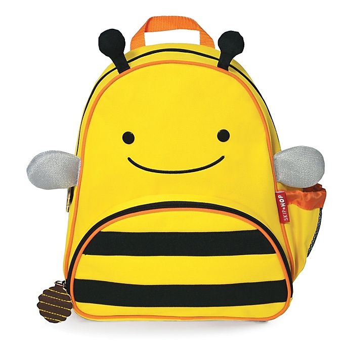 slide 1 of 5, Skip Hop SKIP*HOP Zoo Pack Little Kid Backpack - Bee, 1 ct