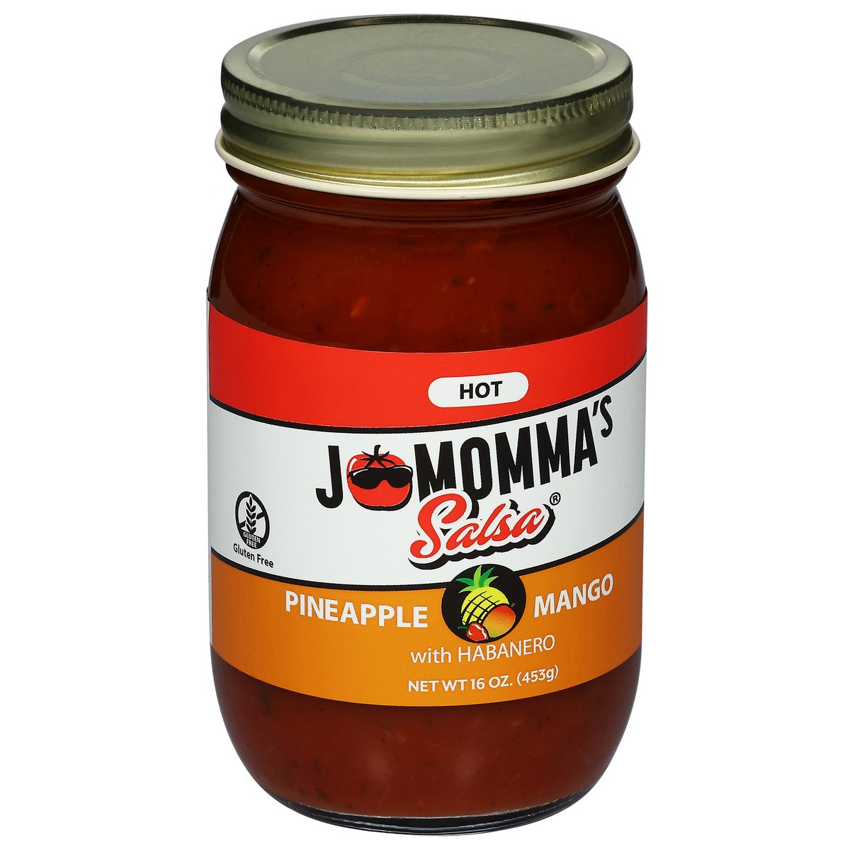 slide 7 of 14, JoMamma's Salsa, Pineapple Mango with Habanero, 16 Ounce, 16 oz