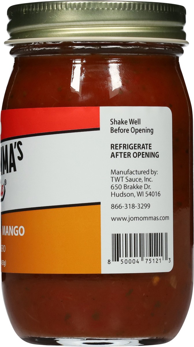 slide 3 of 14, JoMamma's Salsa, Pineapple Mango with Habanero, 16 Ounce, 16 oz