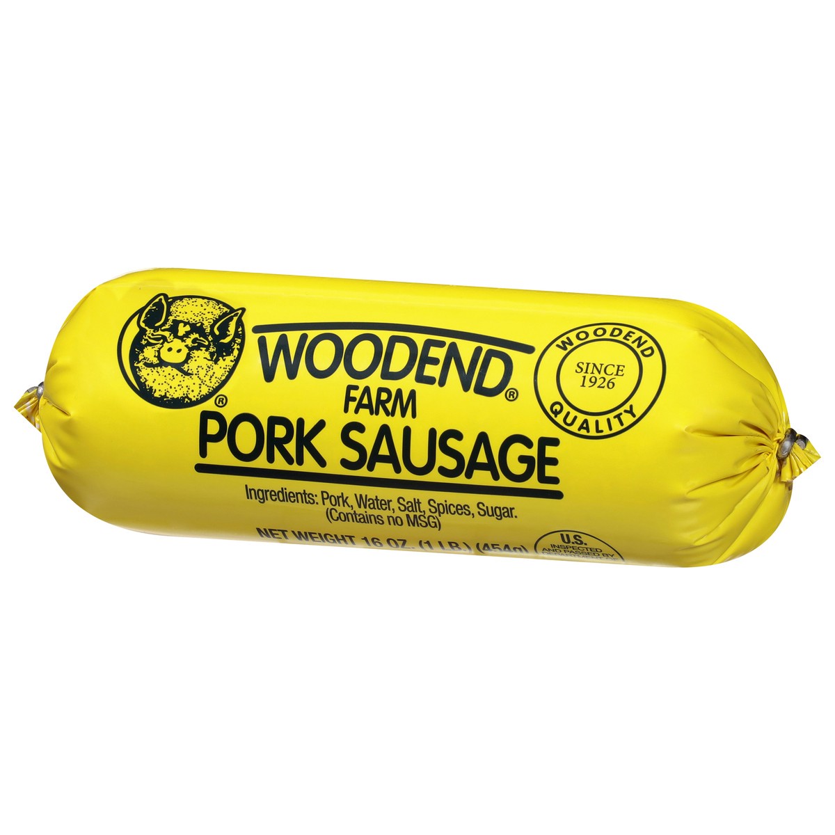 slide 2 of 4, Woodend Farm Pork Sausage 16 oz, 16 oz