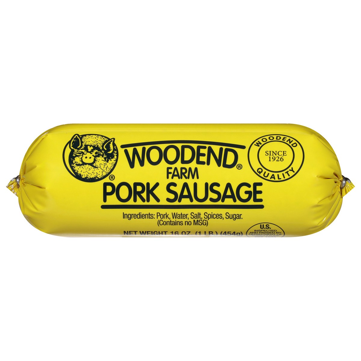 slide 1 of 4, Woodend Farm Pork Sausage 16 oz, 16 oz