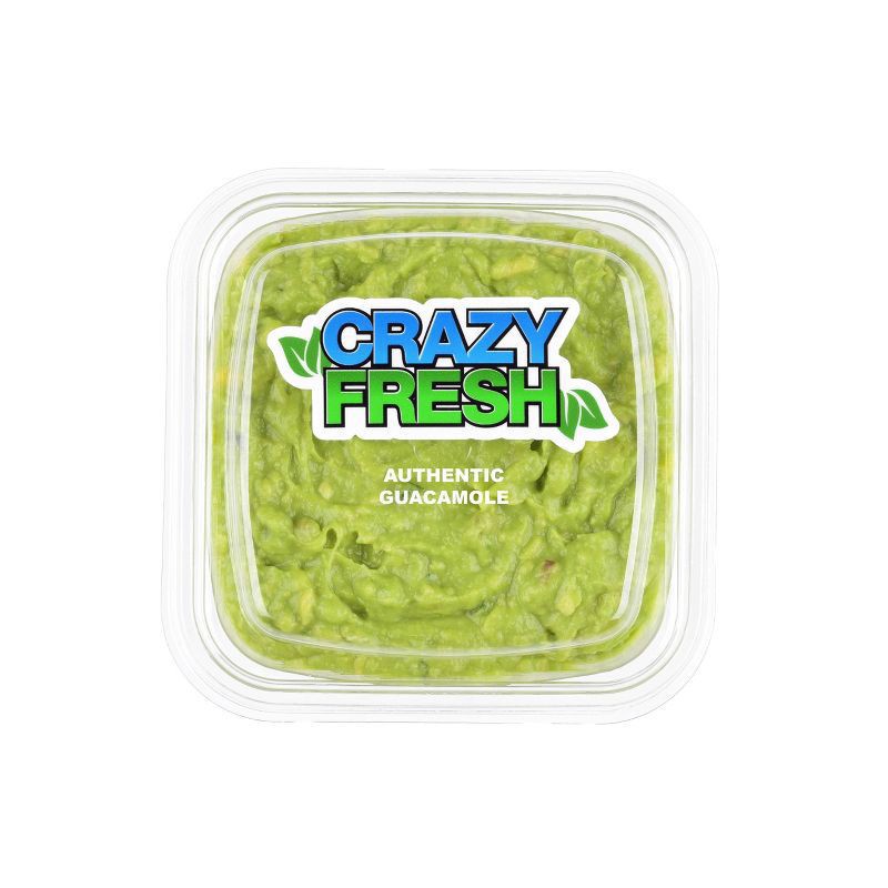 slide 1 of 7, Crazy Fresh Authentic Guacamole - 10oz, 10 oz