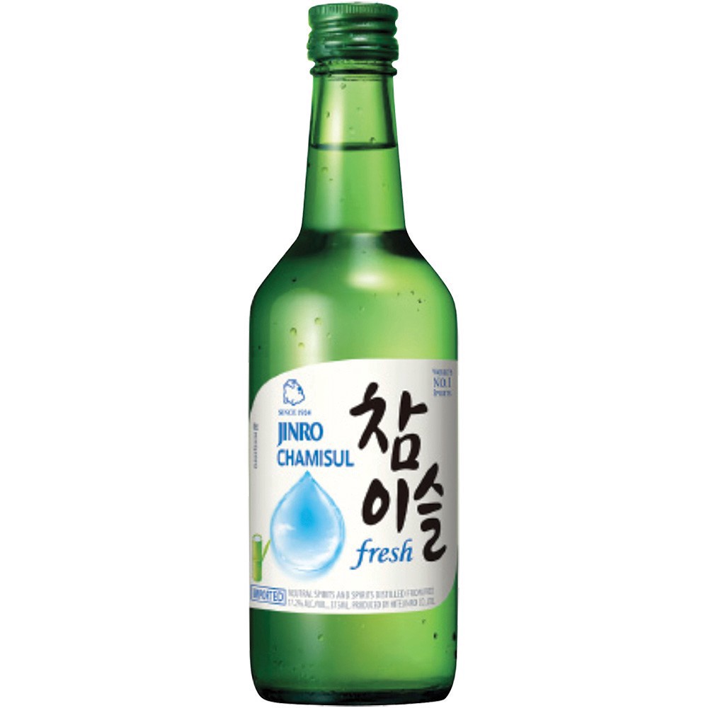 slide 1 of 1, Jinro Chamisul Fresh Soju, 375 ml