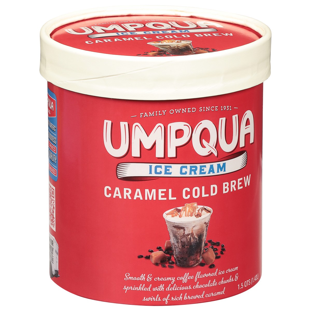 slide 6 of 9, Umpqua Caramel Cold Brew Ice Cream 1.5 qt, 1.5 qt