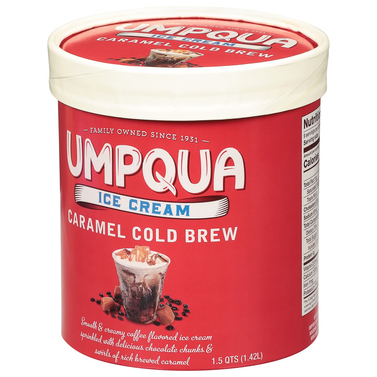 slide 3 of 9, Umpqua Caramel Cold Brew Ice Cream 1.5 qt, 1.5 qt