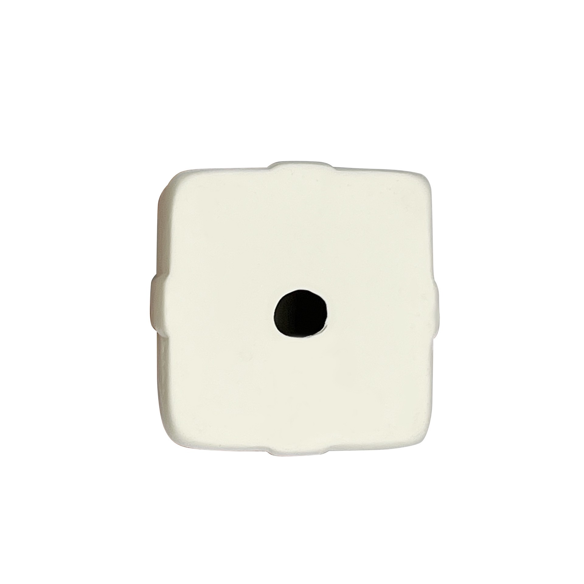 slide 2 of 5, 3.5" Diy Ceramic 3d Present Ornament By Make Market, 2.5 in x 2.5 in x 3.5 in