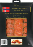 slide 1 of 1, Foppen Norwegian Smoked Salmon Slices, 8.1 oz