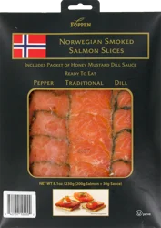 Foppen Norwegian Smoked Salmon Slices