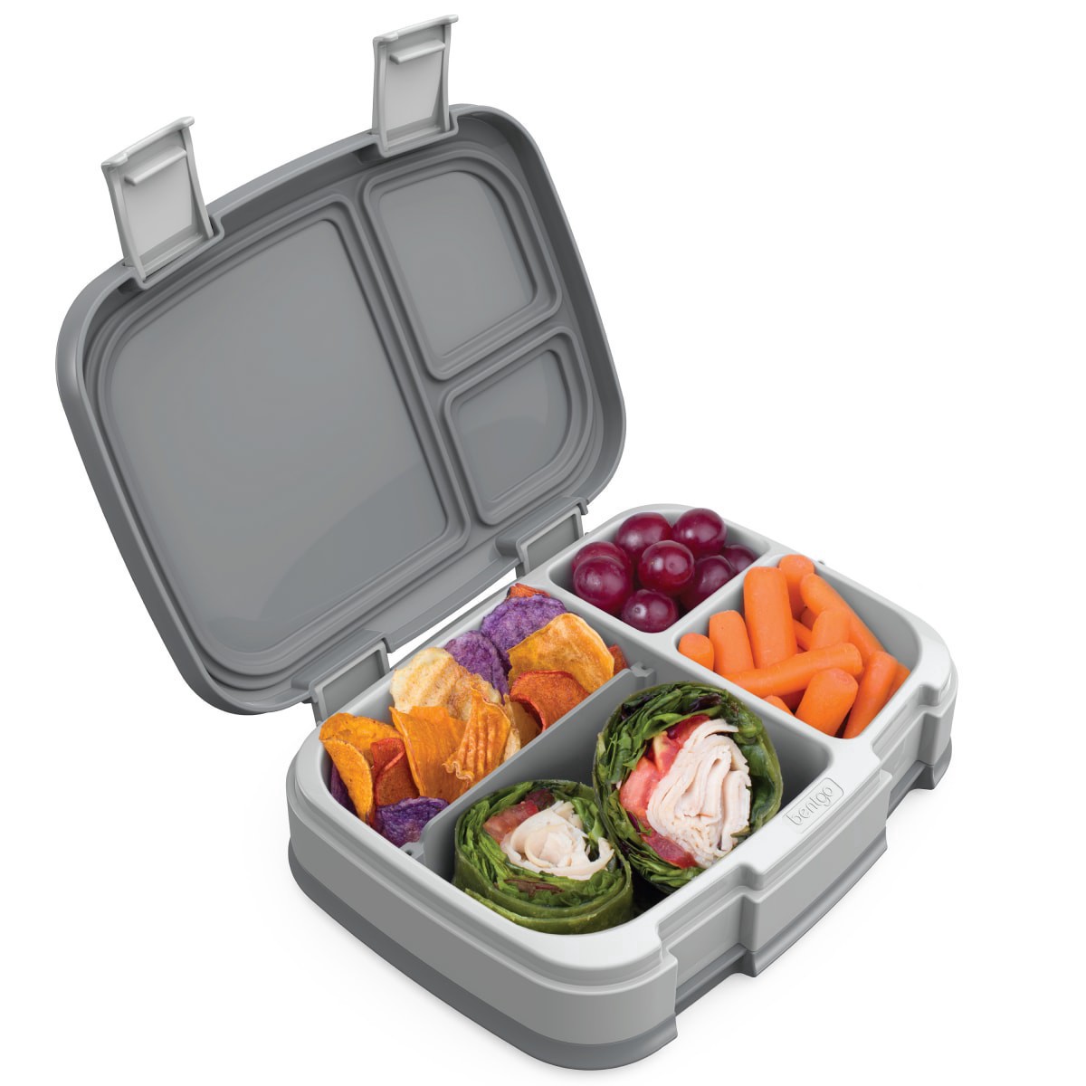 slide 1 of 13, Bentgo Fresh Leak-Proof Lunch Box - Grey, 1 ct