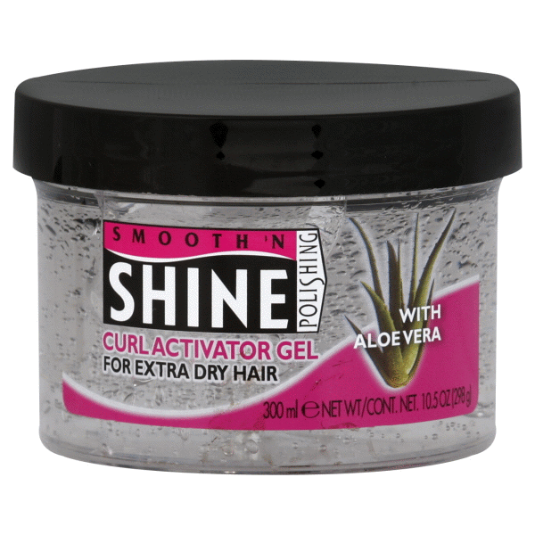 slide 1 of 1, Smooth 'N Shine Smooth-N-Shine Dry Curl Gel, 10.5 oz