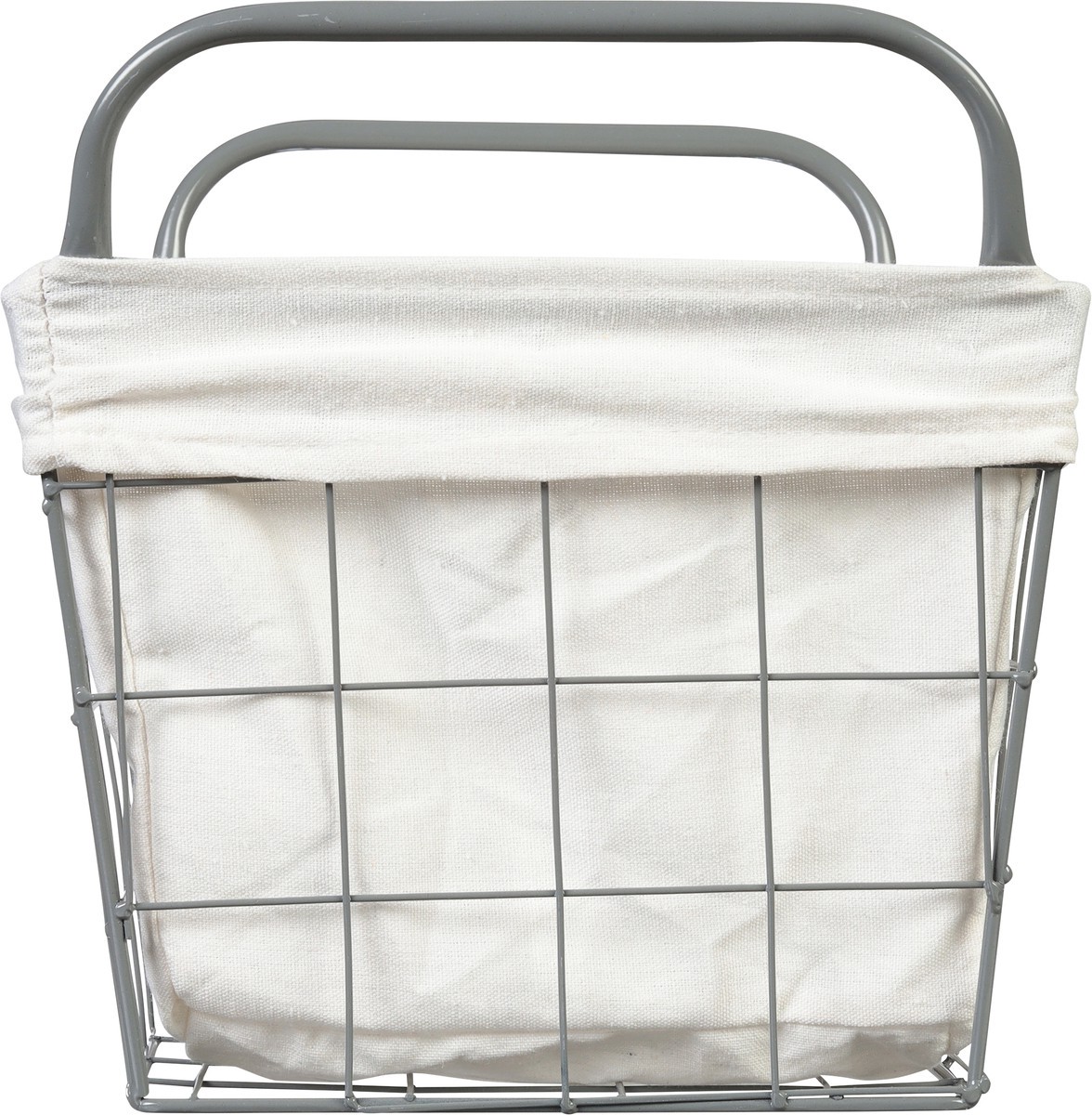 slide 4 of 9, Whitmor Wire Grid Small Tote with Liner, 1 ct