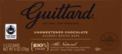 Guittard Baking Bars - 3 ea