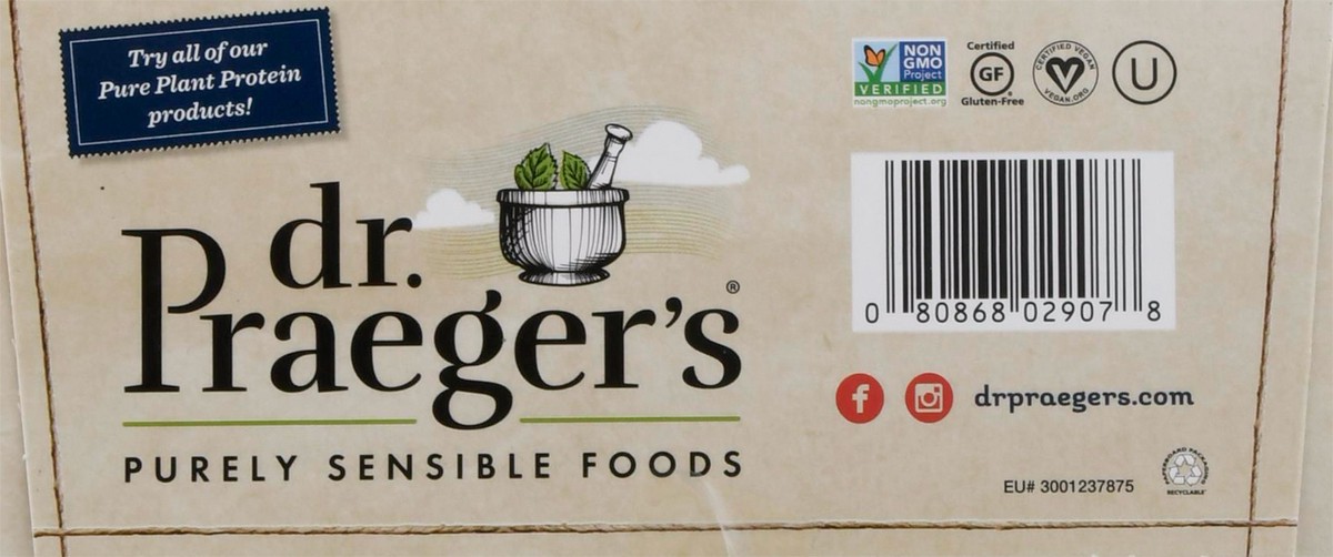 slide 8 of 9, Dr. Praeger's Perfect Fiesta Burger 2 ea, 10.5 oz