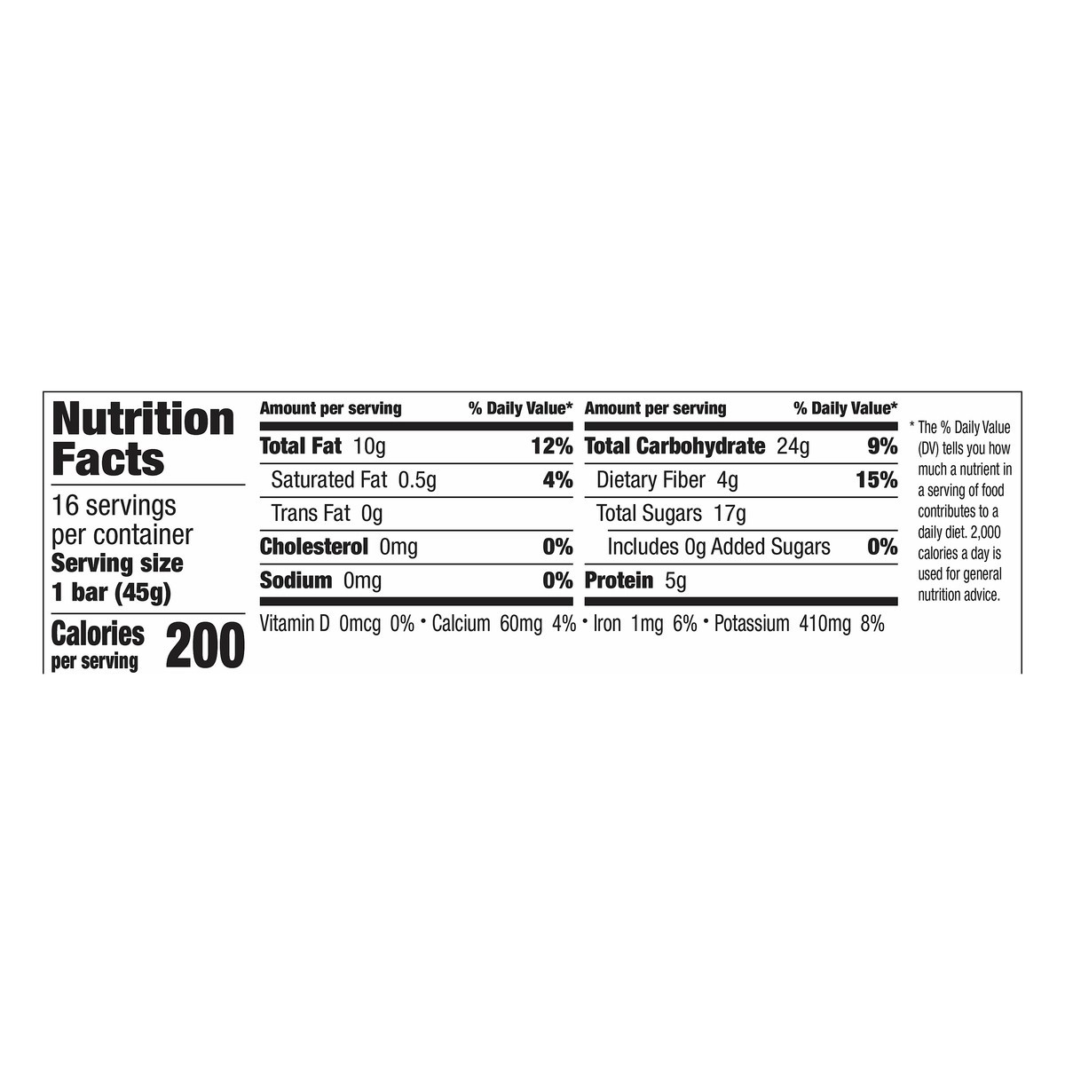 slide 11 of 13, LÄRABAR Banana Bread, Gluten Free Vegan Fruit & Nut Bar, 1.6 oz Bars, 16 Ct, 16 ct