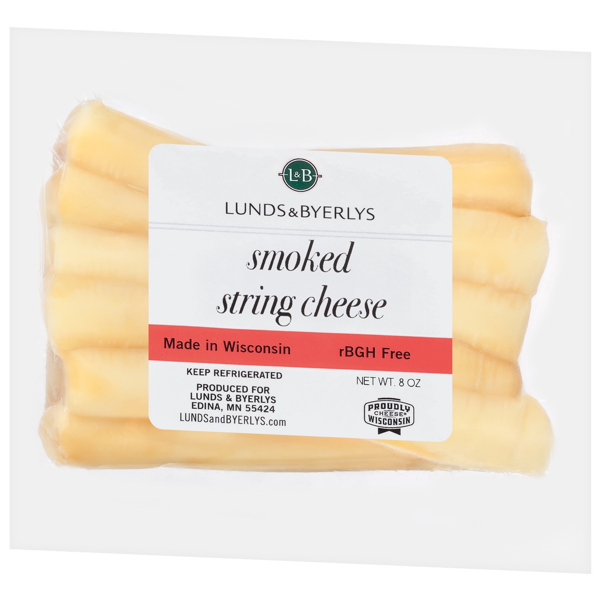 slide 3 of 4, Lunds & Byerlys Smoked String Cheese 8 oz, 8 oz