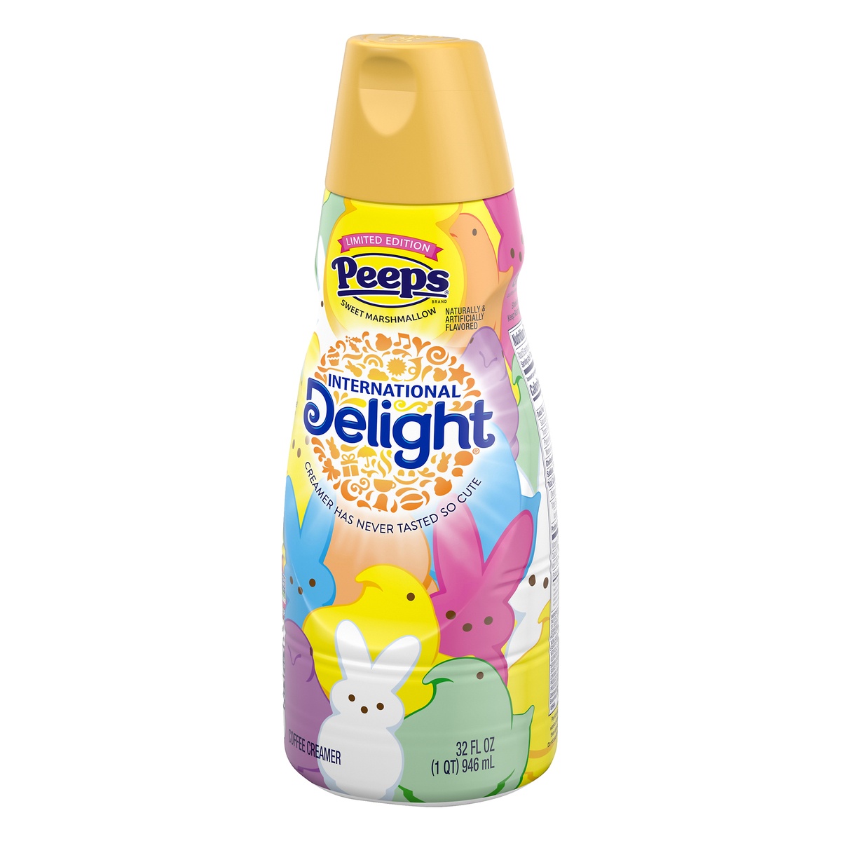 International Delight Peeps Sweet Marshmallow Coffee Creamer 32 fl oz