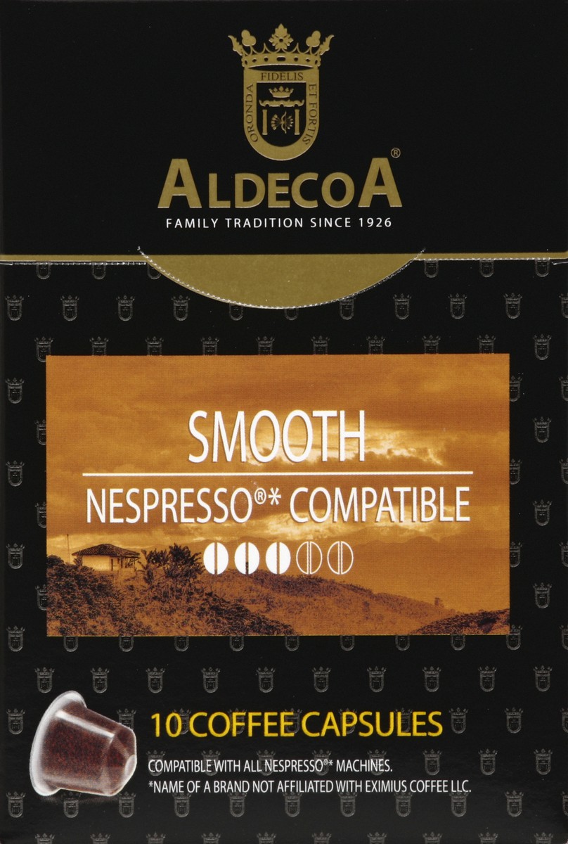 slide 4 of 4, Aldecoa Smooth Nespresso, 10 ct
