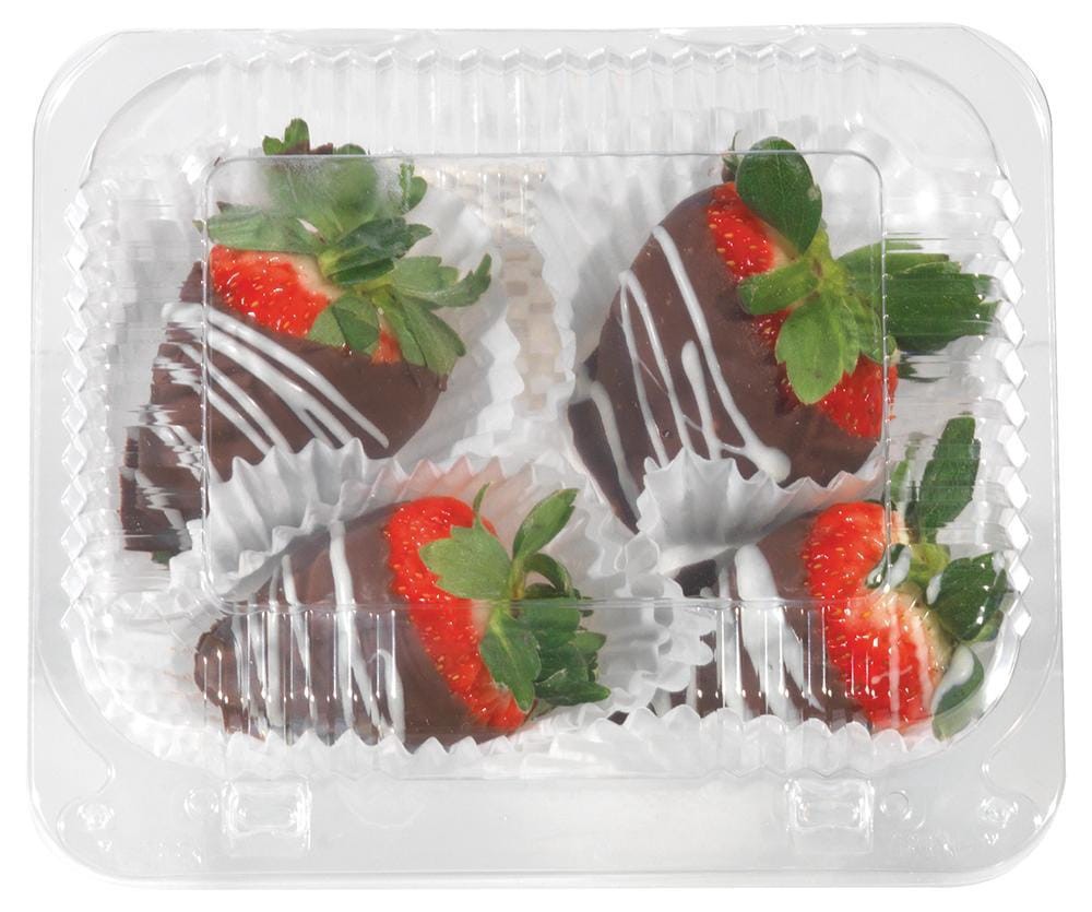 slide 2 of 2, Bakery Fresh Chocolate Dipped Strawberries, 4 ct; 6 oz