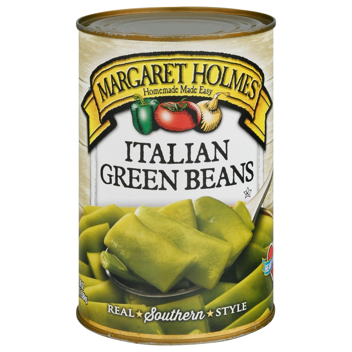 slide 1 of 13, Margaret Holmes Italian Green Beans, 38 oz