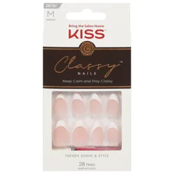 Kiss Classy Nails Medium 28 ct