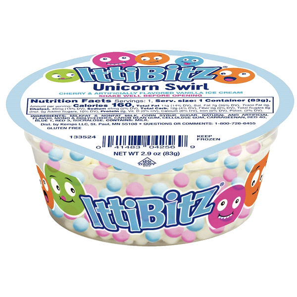 slide 1 of 1, IttiBitz Unicorn Swirl, 2.9 oz