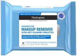 Neutrogena Facial Cleansing Wipes, Wipes, Fragrance-Free, All Skin Types