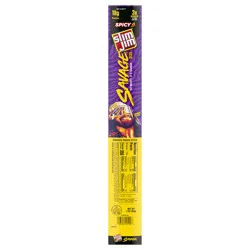 Slim Jim Spicy Savage Size Meat Stick, 3 oz. Meat Snacks