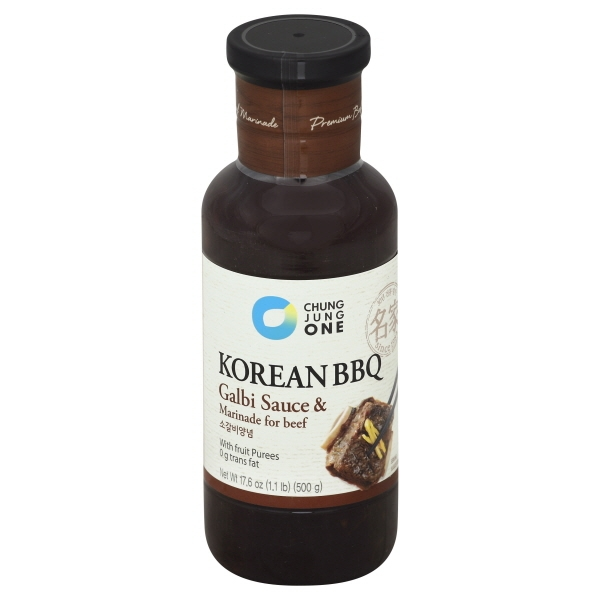 slide 1 of 2, Chung Jung One Bbq Sauce Korean Galbi, 17.6 oz