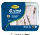 slide 1 of 1, Butterball Turkey Wings, per lb