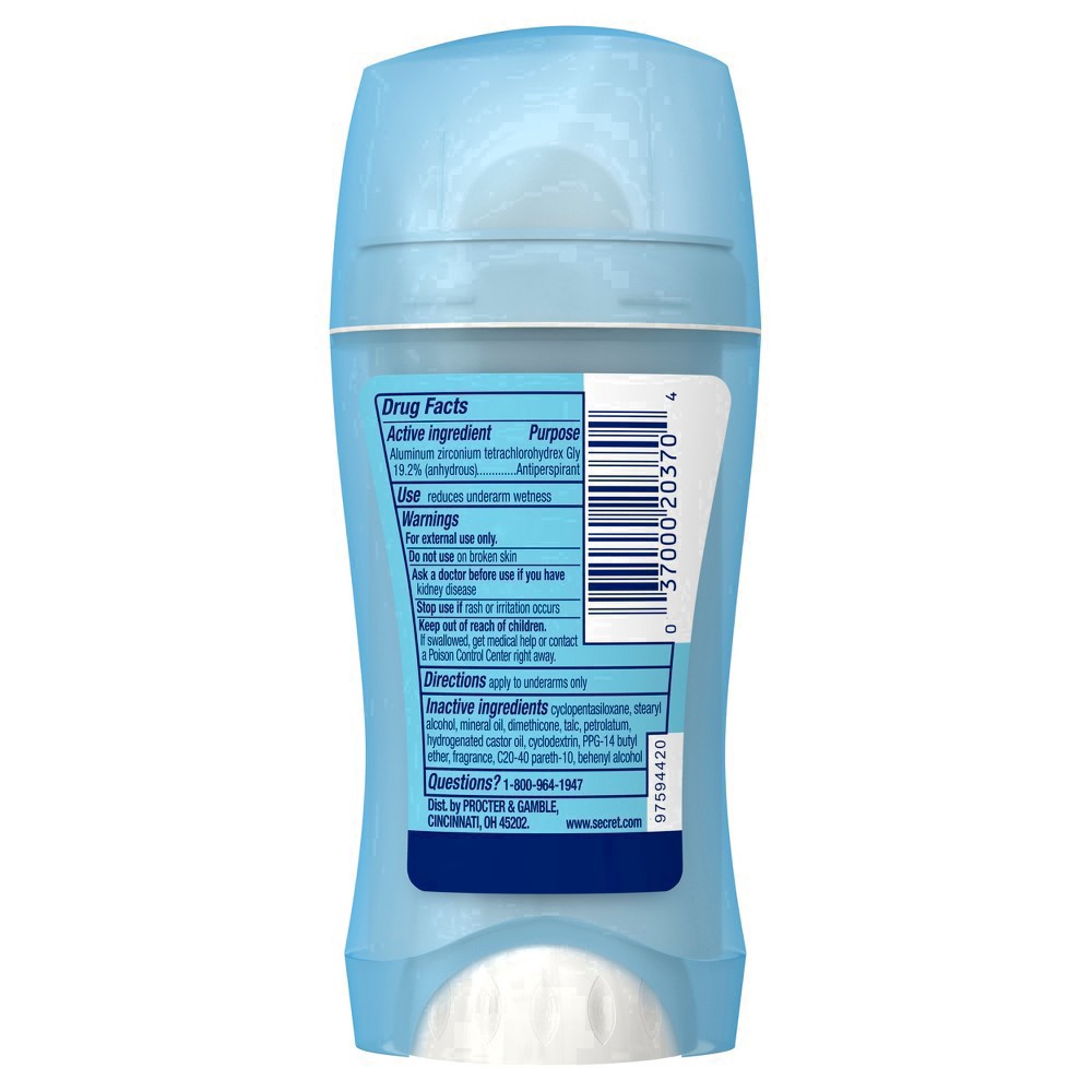 slide 4 of 66, Secret Fresh Invisible Solid Antiperspirant & Deodorant - Cocoa Butter - 2.6oz, 2.6 oz
