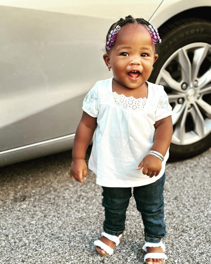 slide 3 of 5, Oshkosh Toddler Faded Dark Wash Straight-Leg Jeans Authentic Tinted Wash 2T, 2T