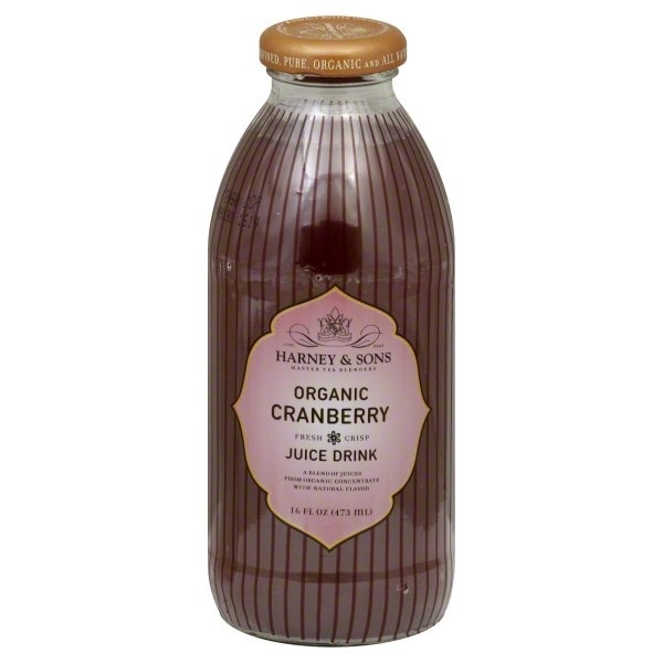 slide 1 of 1, Harney & Sons Organic Cranberry Juice Drink, 16 fl oz