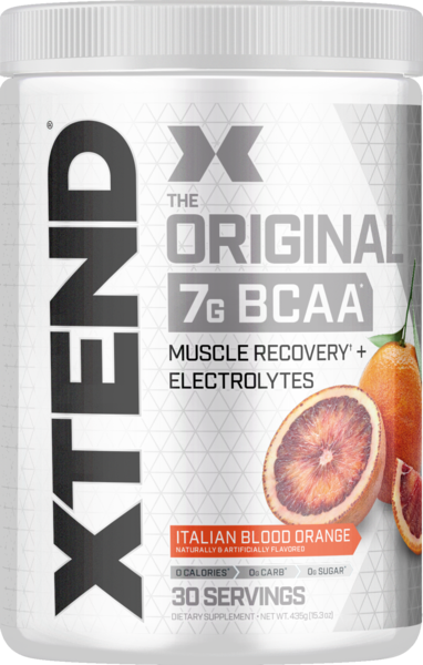 slide 1 of 4, XTEND, XTEND Original, BCAAs, Blood Orange, Hydration, Recovery, 14.50 g