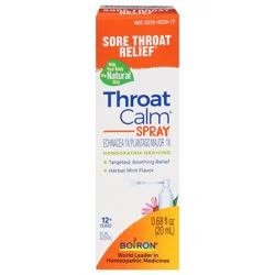 Boiron Sore Throat Relief Throat Calm Spray 0.68 fl oz