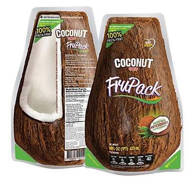 slide 1 of 1, H-E-B Coconut Pulp Frupack, 16 oz