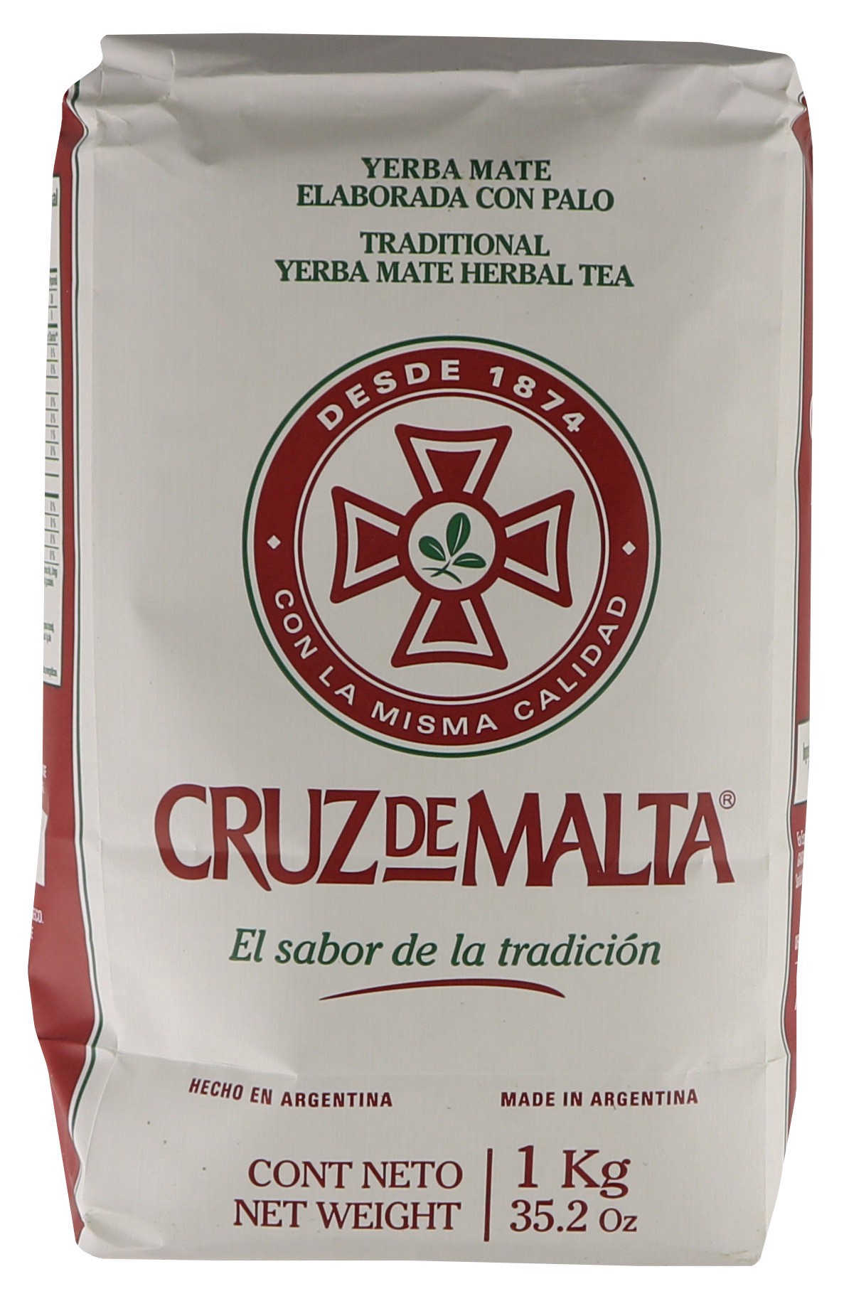 slide 1 of 1, Cruz De Malta Traditional Yerba Mate Herbal Tea - 35.2 oz, 35.2 oz