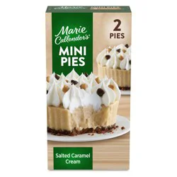 Marie Callender''s Salted Caramel Cream Flavored Mini Pies, Thaw & Enjoy Frozen Pies, 6 oz., 2 Pies