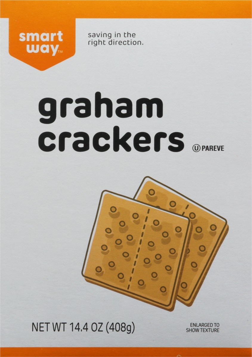 slide 6 of 9, Smart Way Graham Crackers, 14.4 oz