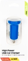 slide 1 of 1, Cellcandy High Power Usb Car Charger - Blue, 1 ct