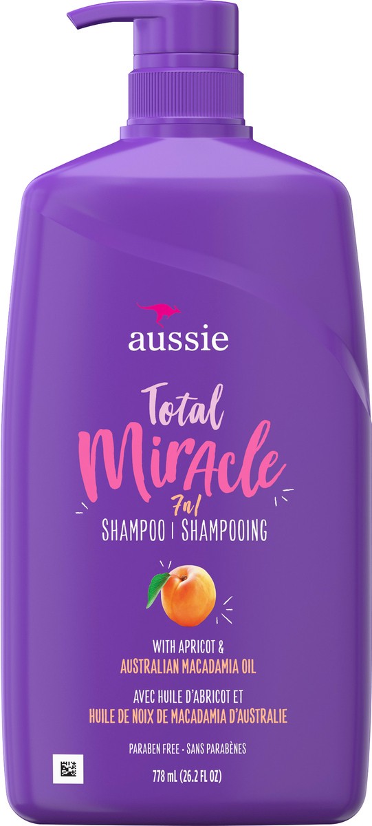 slide 5 of 6, Aussie Total Miracle shampoo, 26.2 oz
