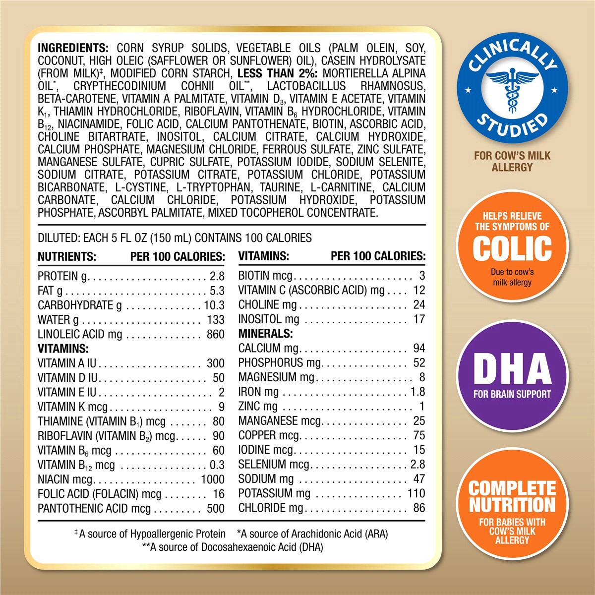 slide 9 of 21, Meijer Hypoallergenic Infant Formula Powder For Colic Due to Cow's Milk Allergy, 12.6 oz