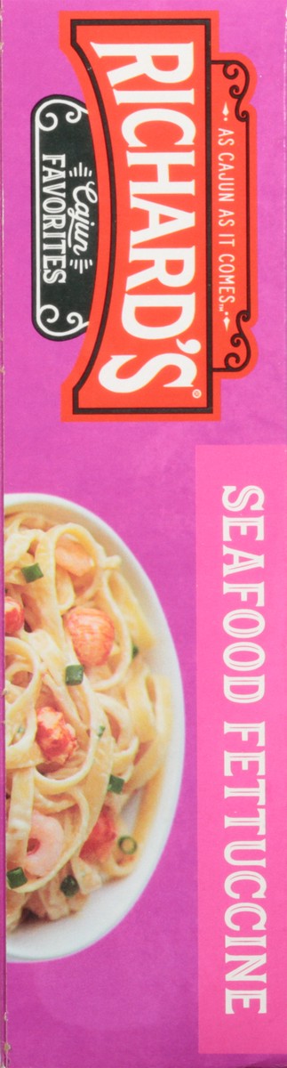 slide 3 of 14, Richard's Cajun Favorites Seafood Fettuccine, 11 oz